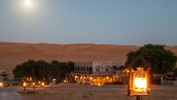 Xl Oman Wahiba Sands 1000 Nights Camp Evening