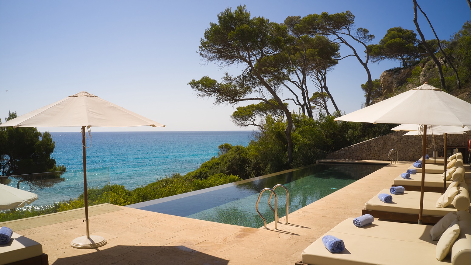 Small Spain Mallorca San Simoneta Poolside