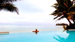 XL Te Vakaroa Villas Cook Islands Infinity Pool