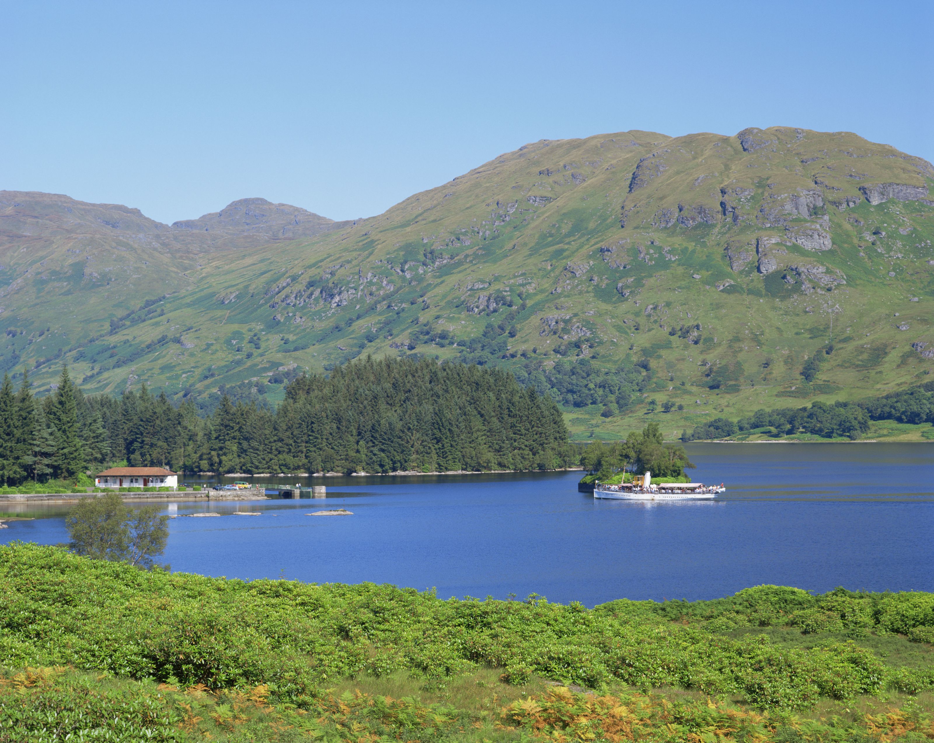 Xl Scotland Loch Katrine Steamship