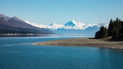 Xl New Zealand Lake Taupo And Mount Cook