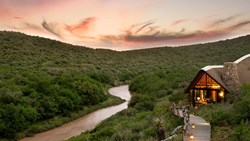 Xl South Africa Hotel Great Fish River Lodge Evening View
