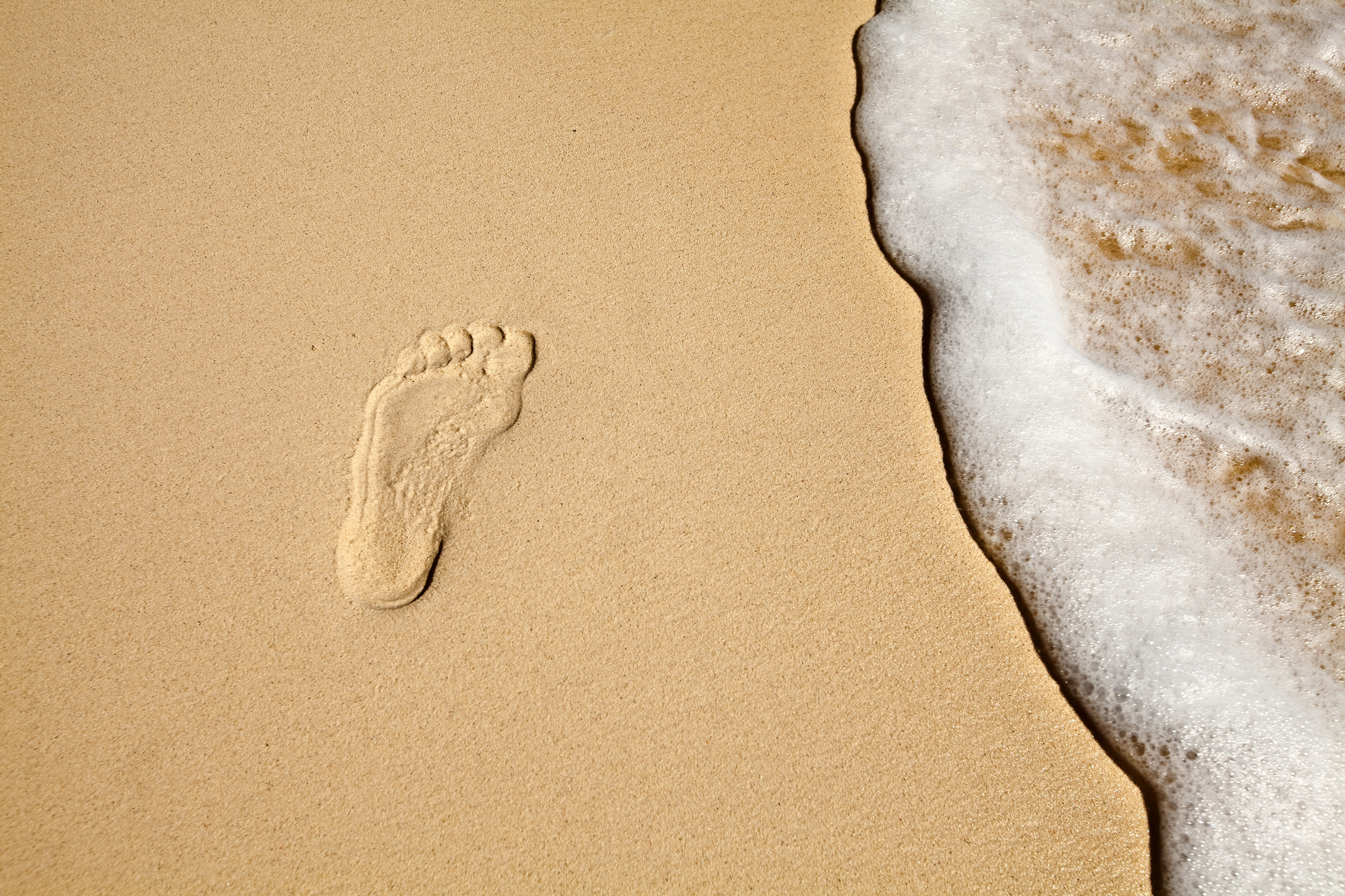 XL Maldives Footstep Foot Beach