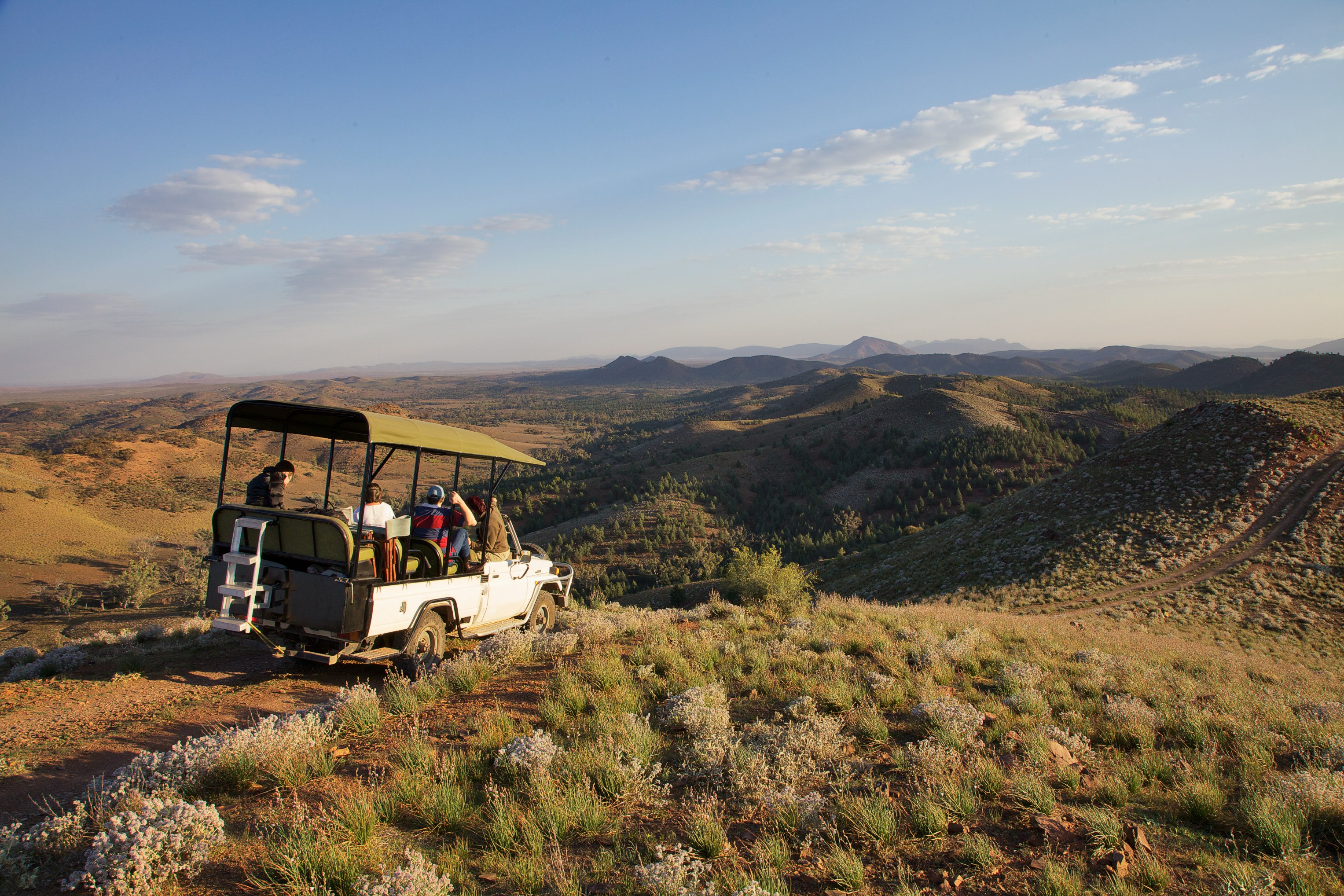 Xl Australia SA Flinders Ranges Arkaba Homestead Jeep