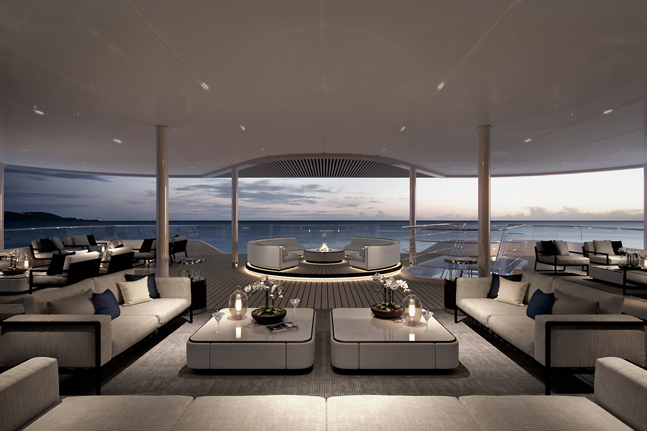 Small Cruise Silversea Silver Origin Explorer Lounge Fireplace Digital