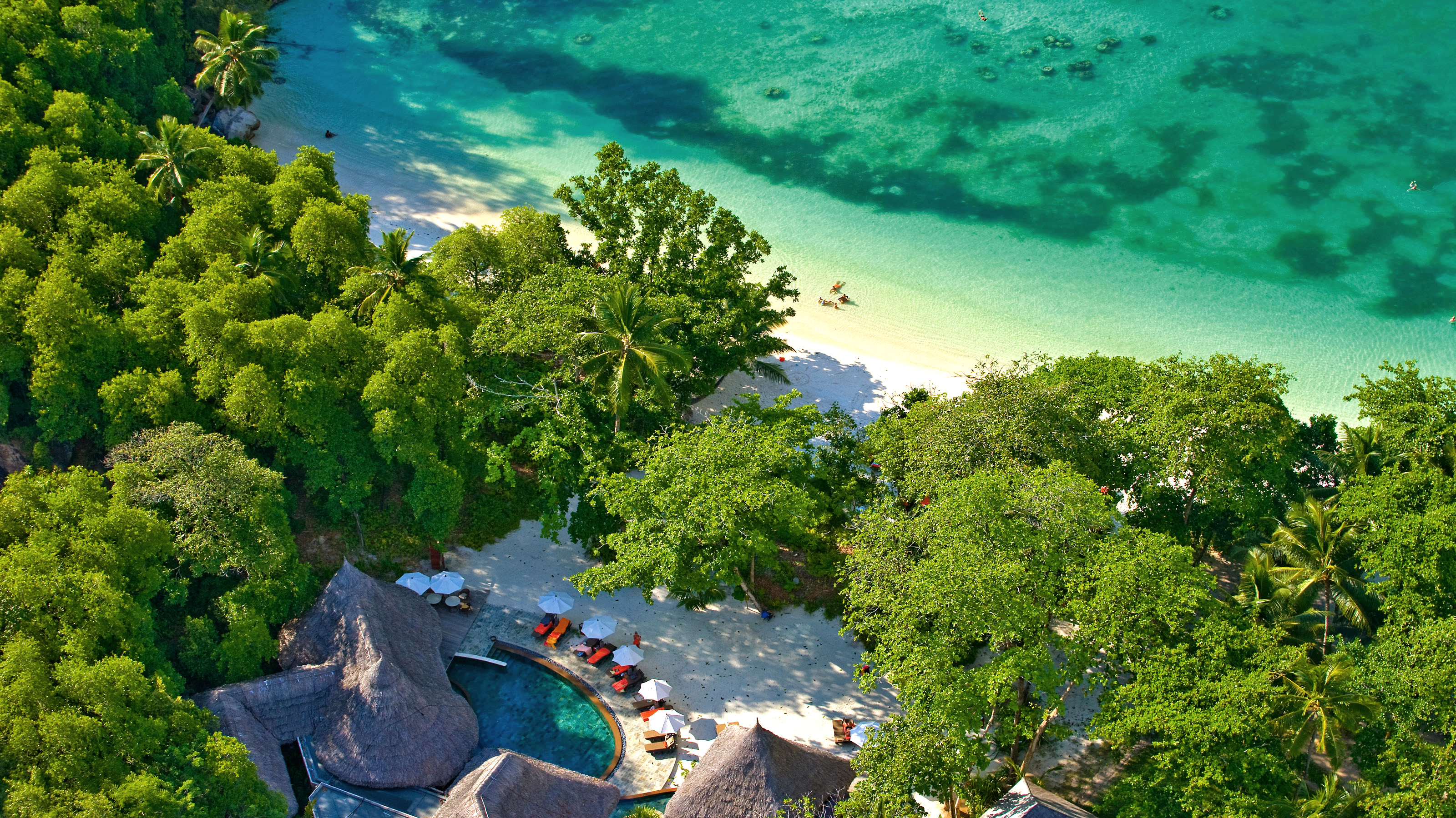 Xl Seychelles Hotel Constance Ephelia Resort Aerial View