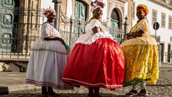 Xl Brazil Salvador Pelourinho Women Of Baianas Dress