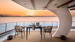 XL Galapagos Cruise Andbeyond Galapagos Explorer Deck Dinner View