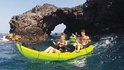 Xl Hawaii Cruise Ship Safari Explorer Kayak Lava Tubes People Activities