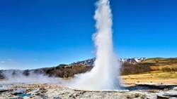 XL Iceland Eruption Of Strokkur Geyser