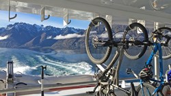 Xl New Zealand Queenstown Catamaran Bike Storage On Spirit Of Queenstown