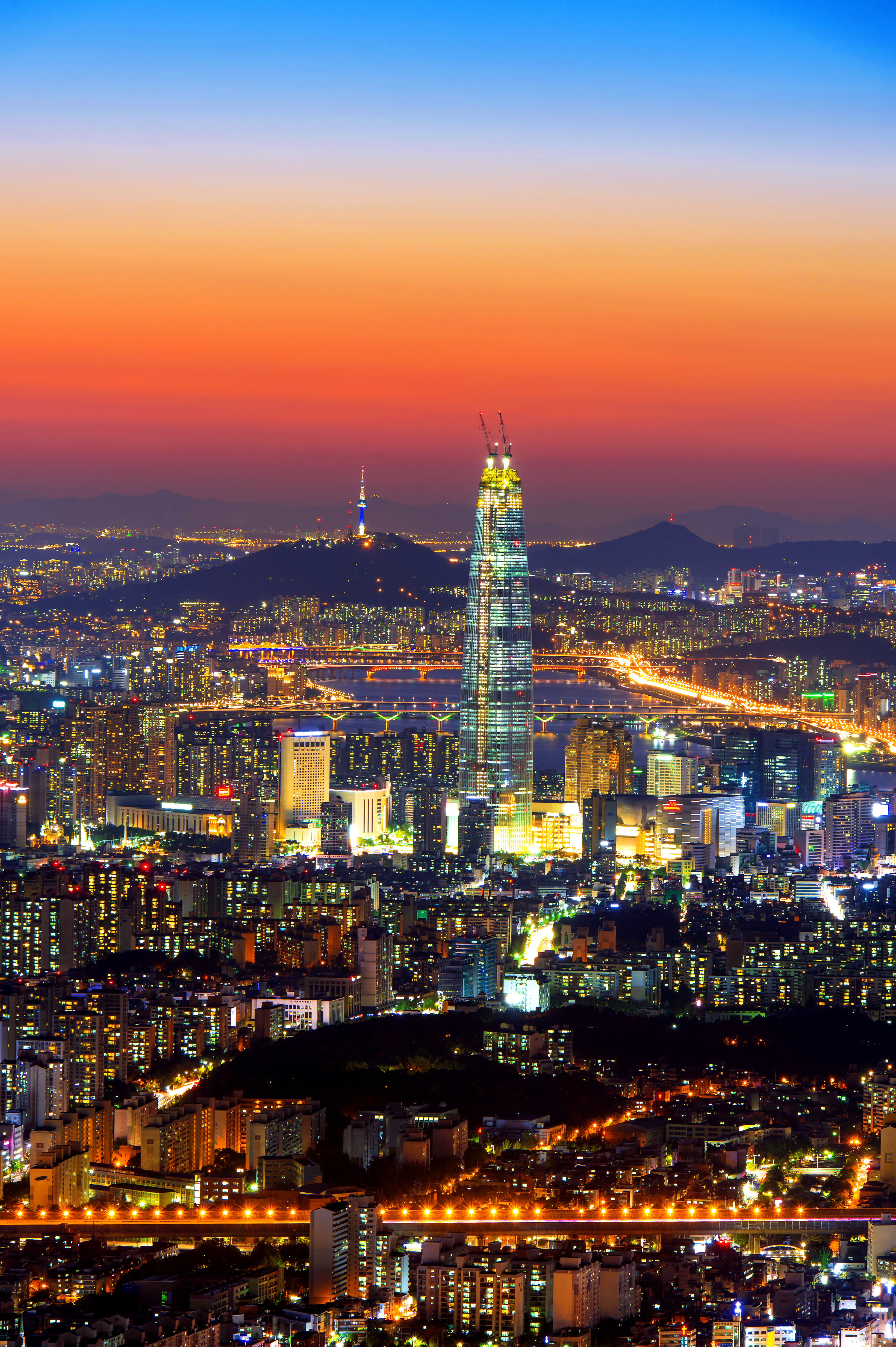 XL South Korea Seoul Skyline
