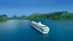 Xl Cruise Paul Gauguin Cruises Ship Aerial View Moorea