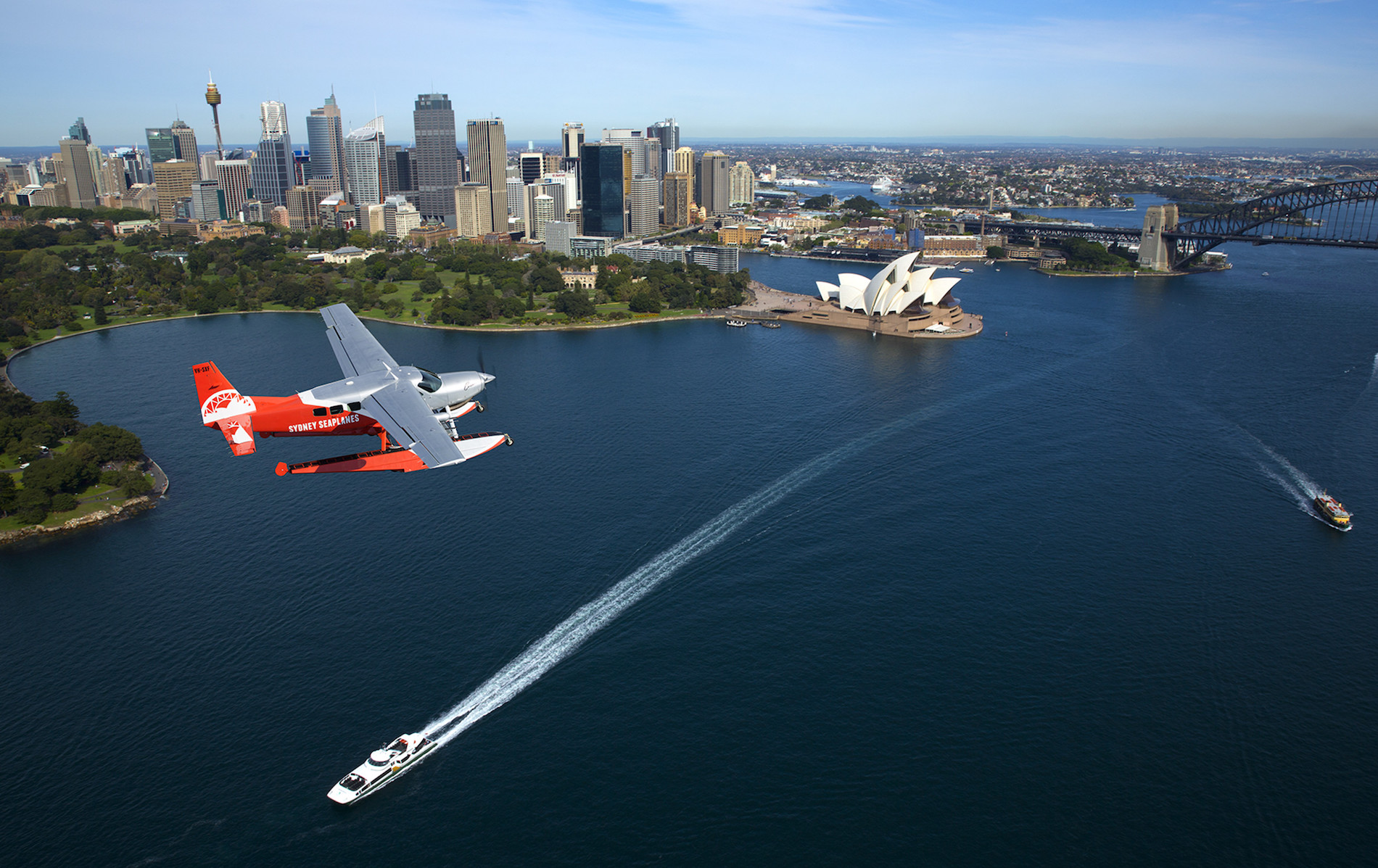 Xl Australia Sydney Sydney Seaplanes Harbour Operahouse
