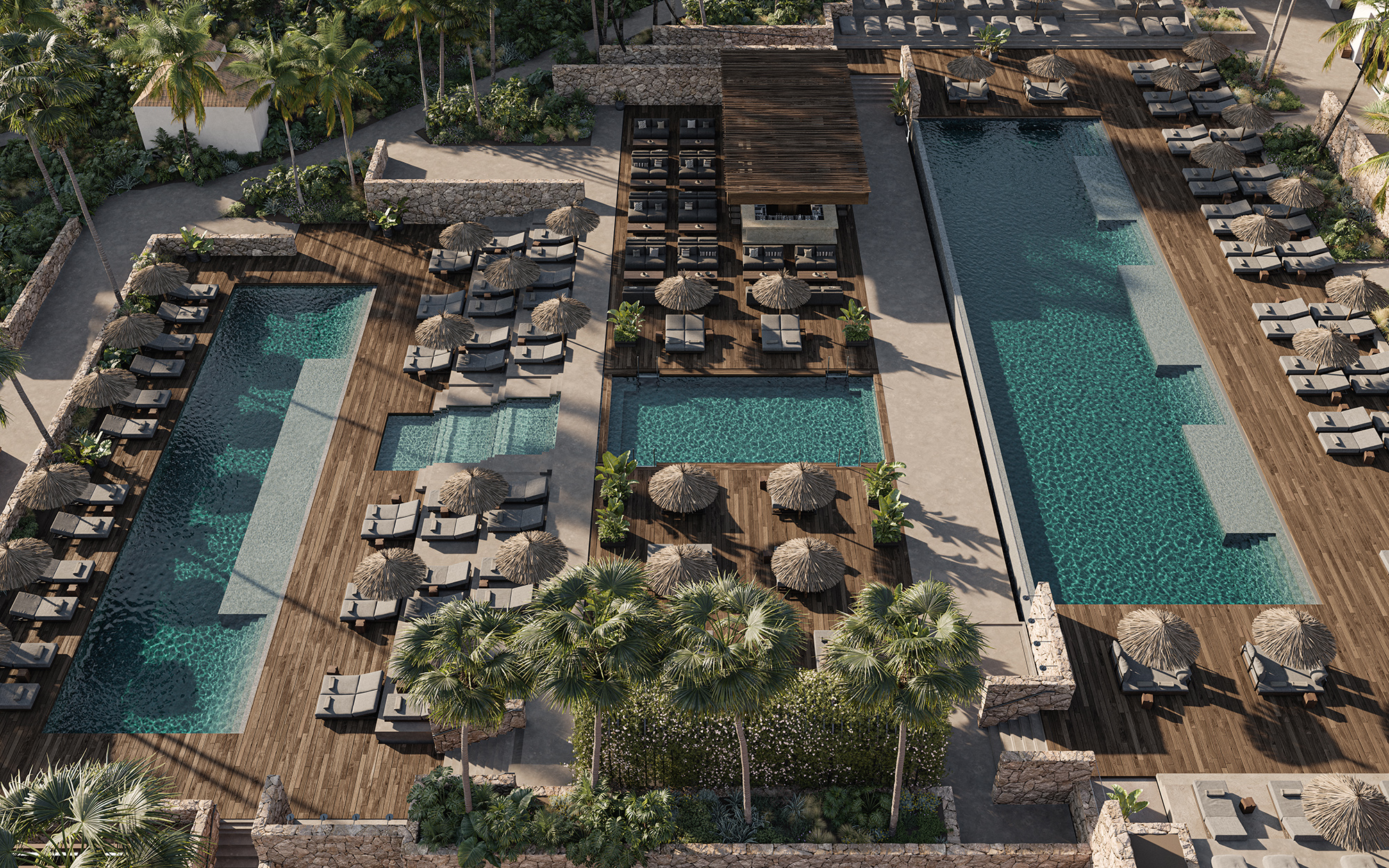 XL Spain OKU Andalusia Pool Aerial View