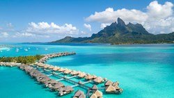 Small French Polynesia St Regis Bora Bora Aeriel View3