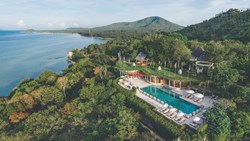 XL Thailand Kamalaya Koh Samui Lap Pool Aerial View