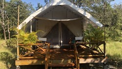 Xl Cambodia Botum Sakor National Park Cardamom Tented Camp Tent Terrasse