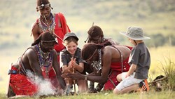 Xl Kenya Lodge Andbeyond Kichwa Tembo Masai Mara Tented Camp Kids Masai