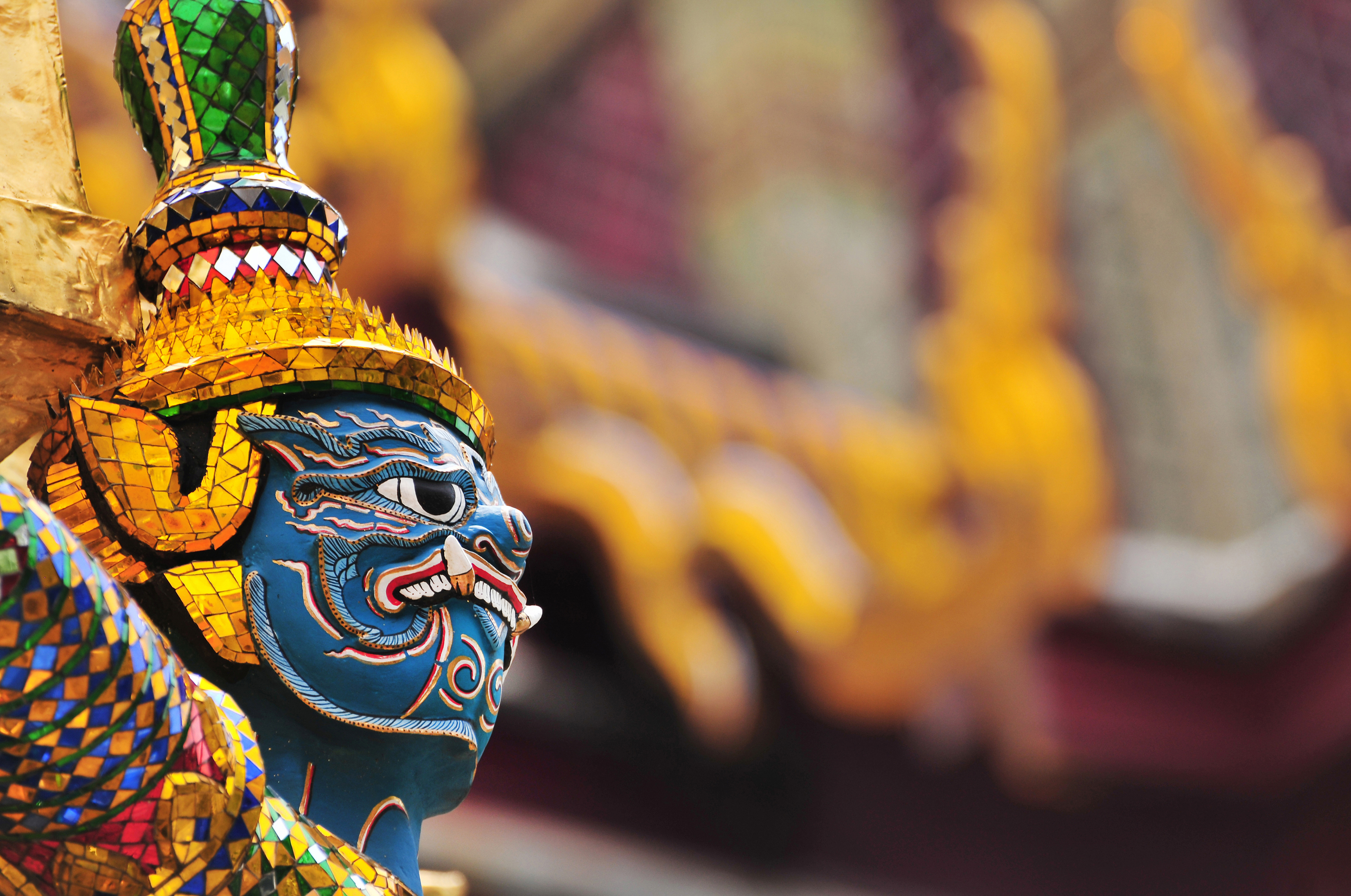 XL Buddha Temple Statue Bangkok Thailand