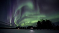 XL Sweden Aurora Safari Camp Aurora From The Sauna