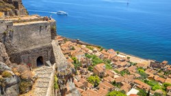 Xl Greece Peloponnese Monevasia Town
