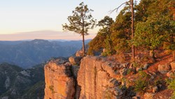 Xl Mexico Copper Canyon At Sunrise