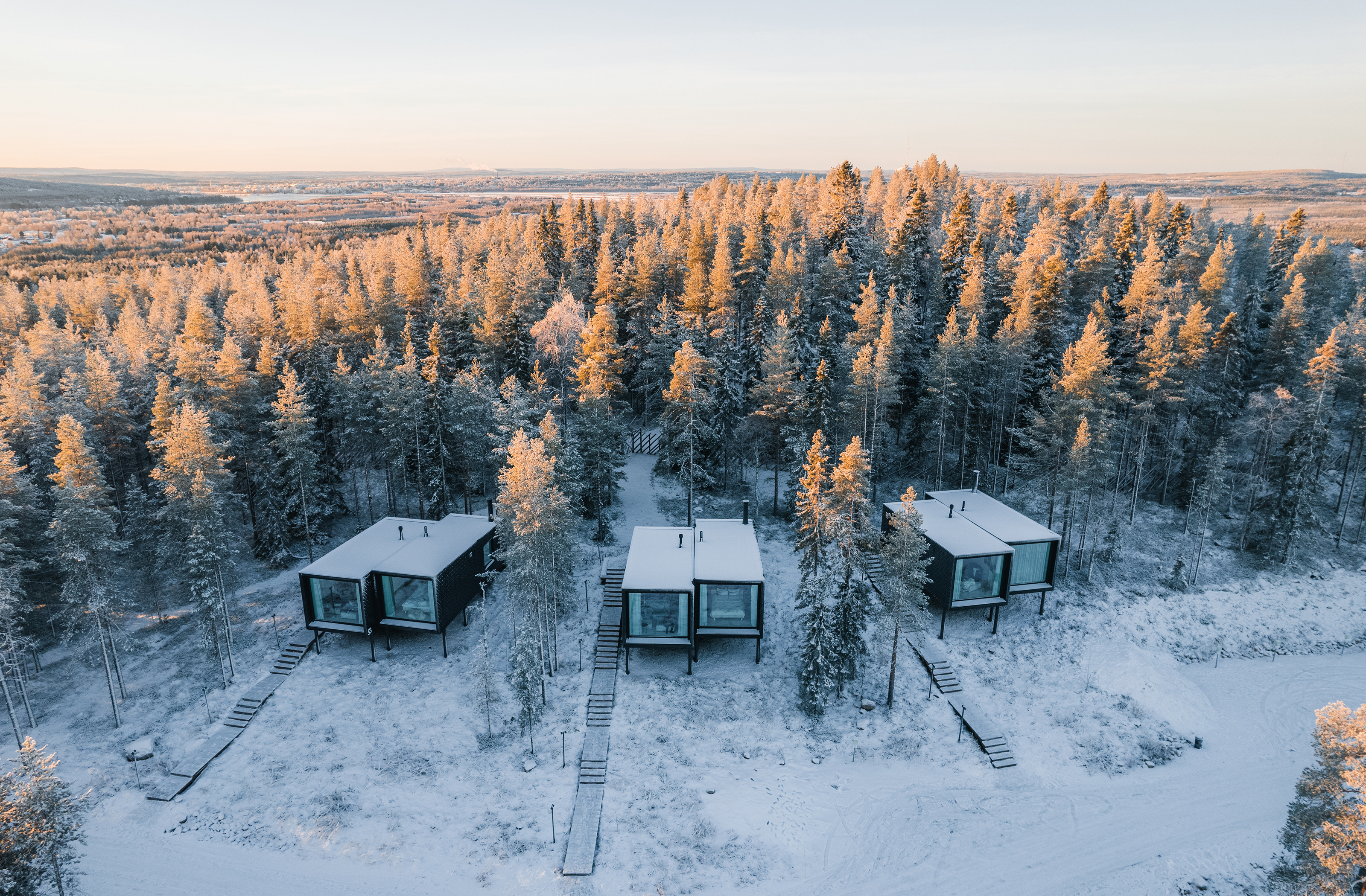 XL Finland Lapland Arctic Treehouse Hotel Exterior Areal