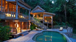 XL Thailand Koh Kood Soneva Kiri Bay View Pool Villa Night