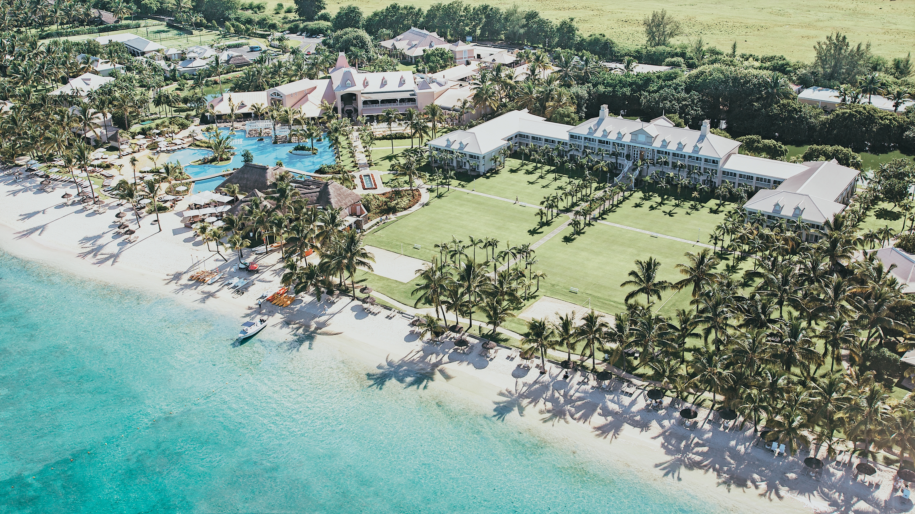 XL Mauritius Sugar Beach Sugar Beach Aerial View Herobeach