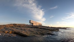 Xl Canada Newfoundland Fogo Island Inn Exterior Morning