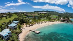 XL Caribbean US Virgin Islands St. Croix The Buccaneer Hotel Aerial View