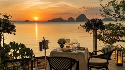 Xl Thailand Banyan Tree Krabi Destination Dining At Beachfront Cabana 4