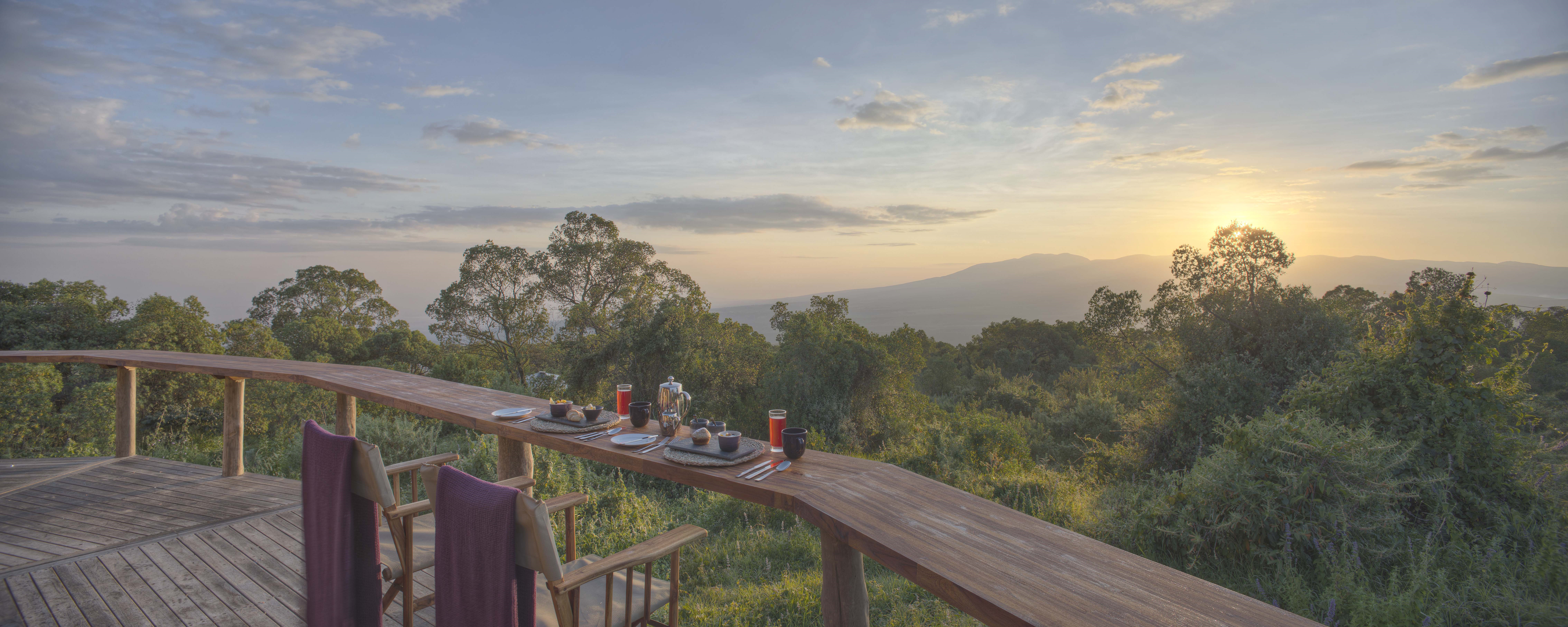 Xl Tanzania The Highlands Breakfast View