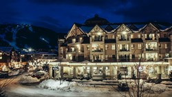 XL Canada British Columbia Whistler Summit Lodge Winter Nihgt