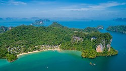 XL Thailand Tree House Villas Koh Yao Noi Island Aerial View