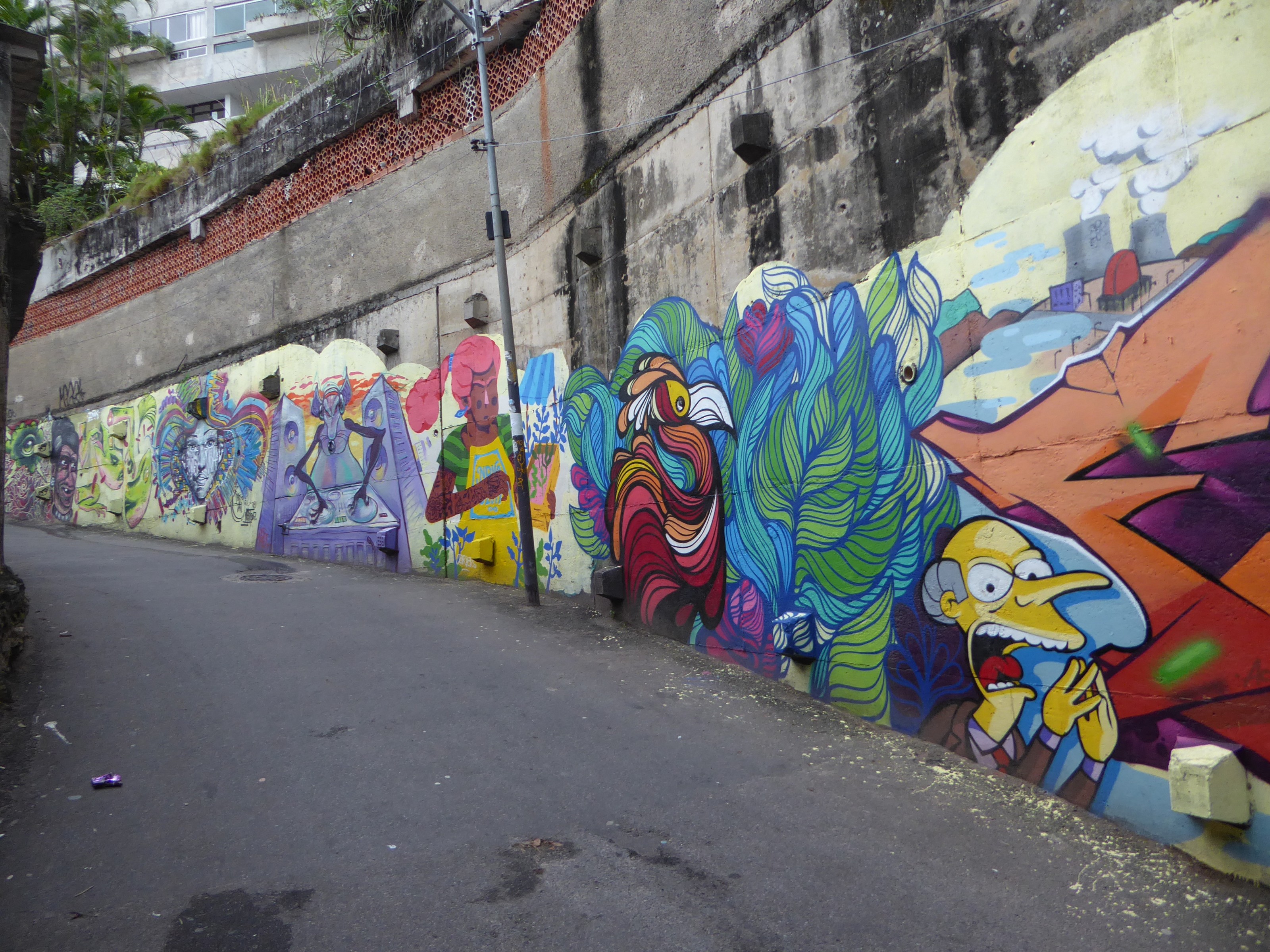 XL Brazil Vidigal Experience Tour Graffiti2