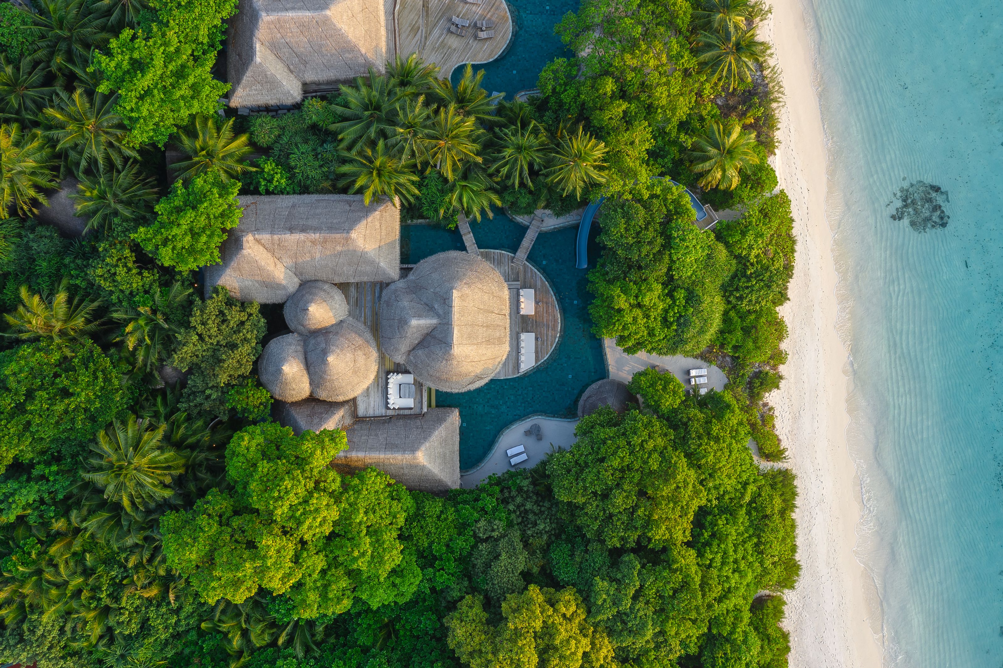 Xl Maldives Soneva Fushi 3 Bdr Villa 41 Aerial Beachfront