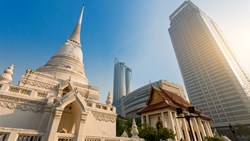 Xl Thailand Bangkok Wat Pathum Wanaram Temple