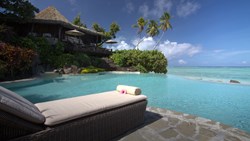 XL Pacific Resort Aitutaki Cook Islands Poolside