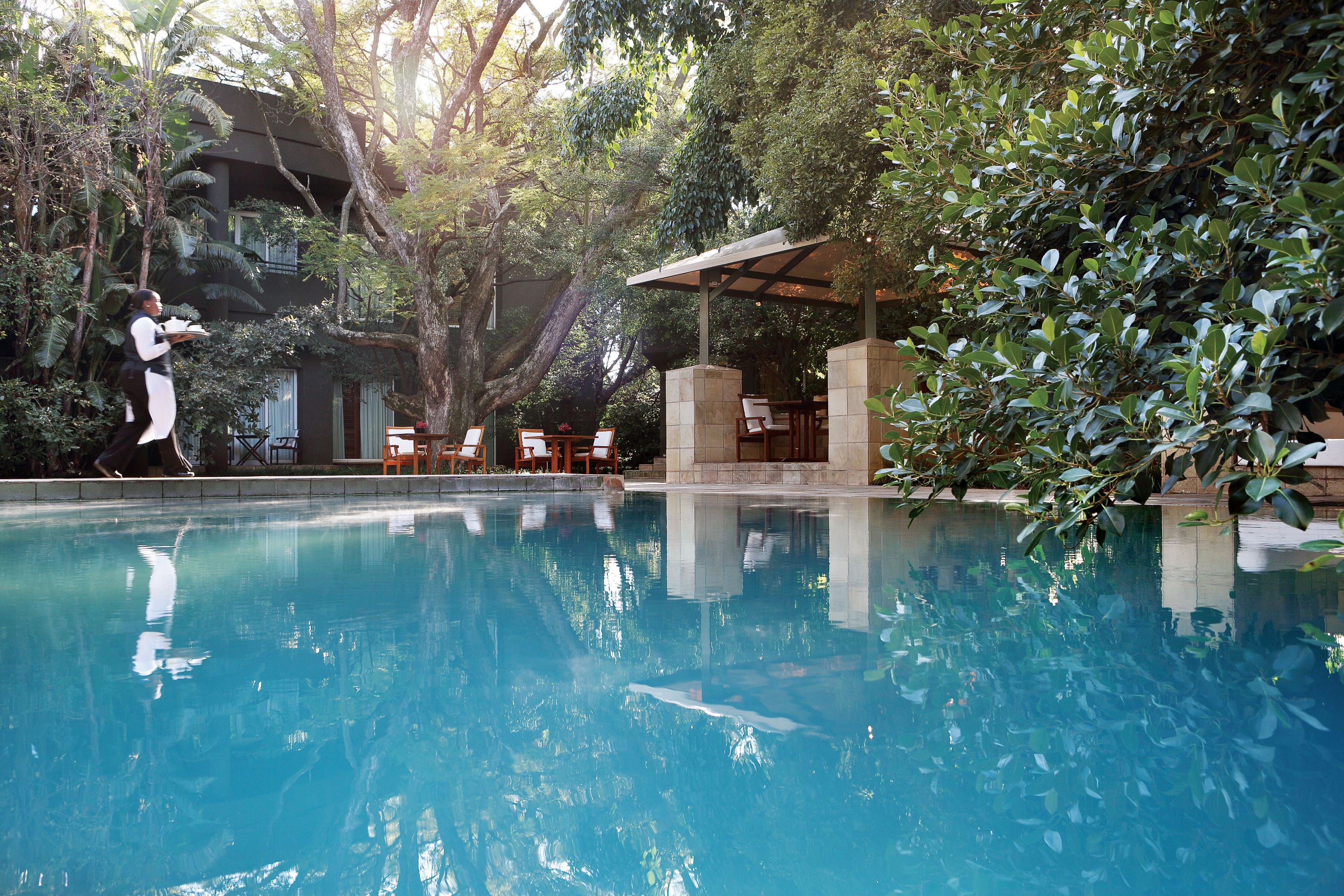 Xl South Africa Johannesburg Saxon Hotel Pool