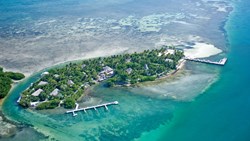Xl USA Florida Little Torch Key Little Palm Island And Resort Aerial View Clear