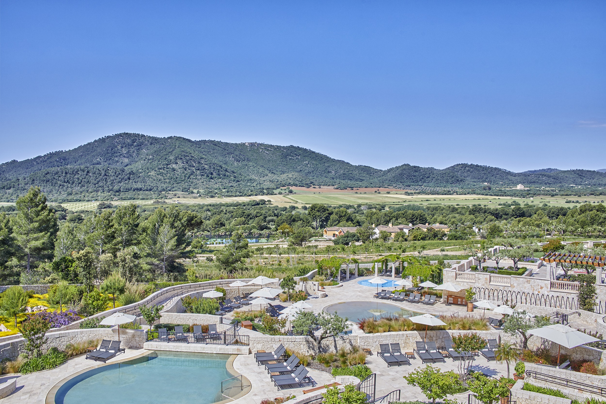 Small Spanien Mallorca Cap Vermell Grand Hotel Pool Terrace