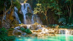 Xl Laos Luang Prabang Kuang Si Waterfall (1)