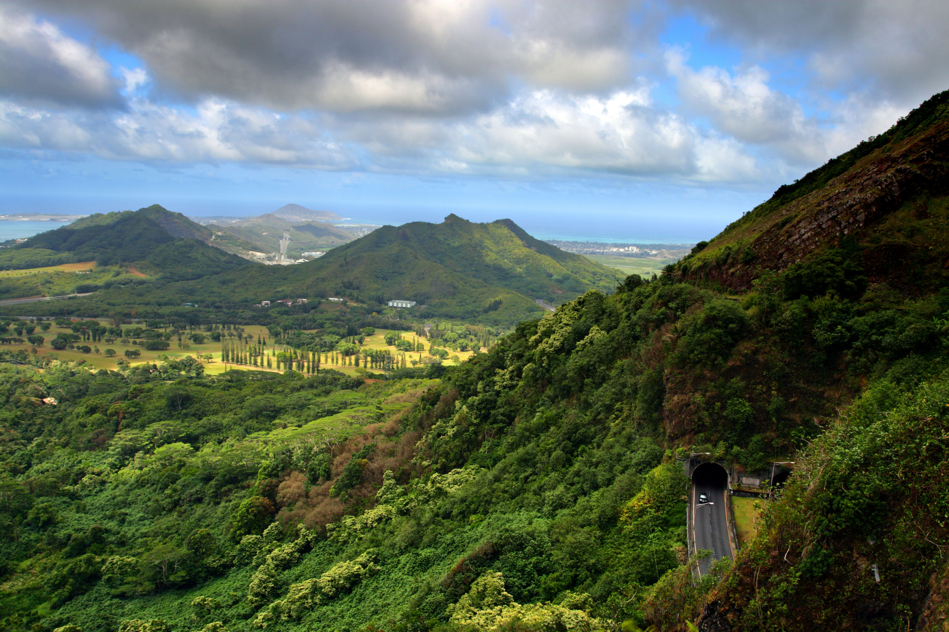 Xl Hawaii Oahu Nuuanu Pali State Park Nature