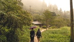 Xl Japan Kiso Valley Nakasendo Trail People Walking