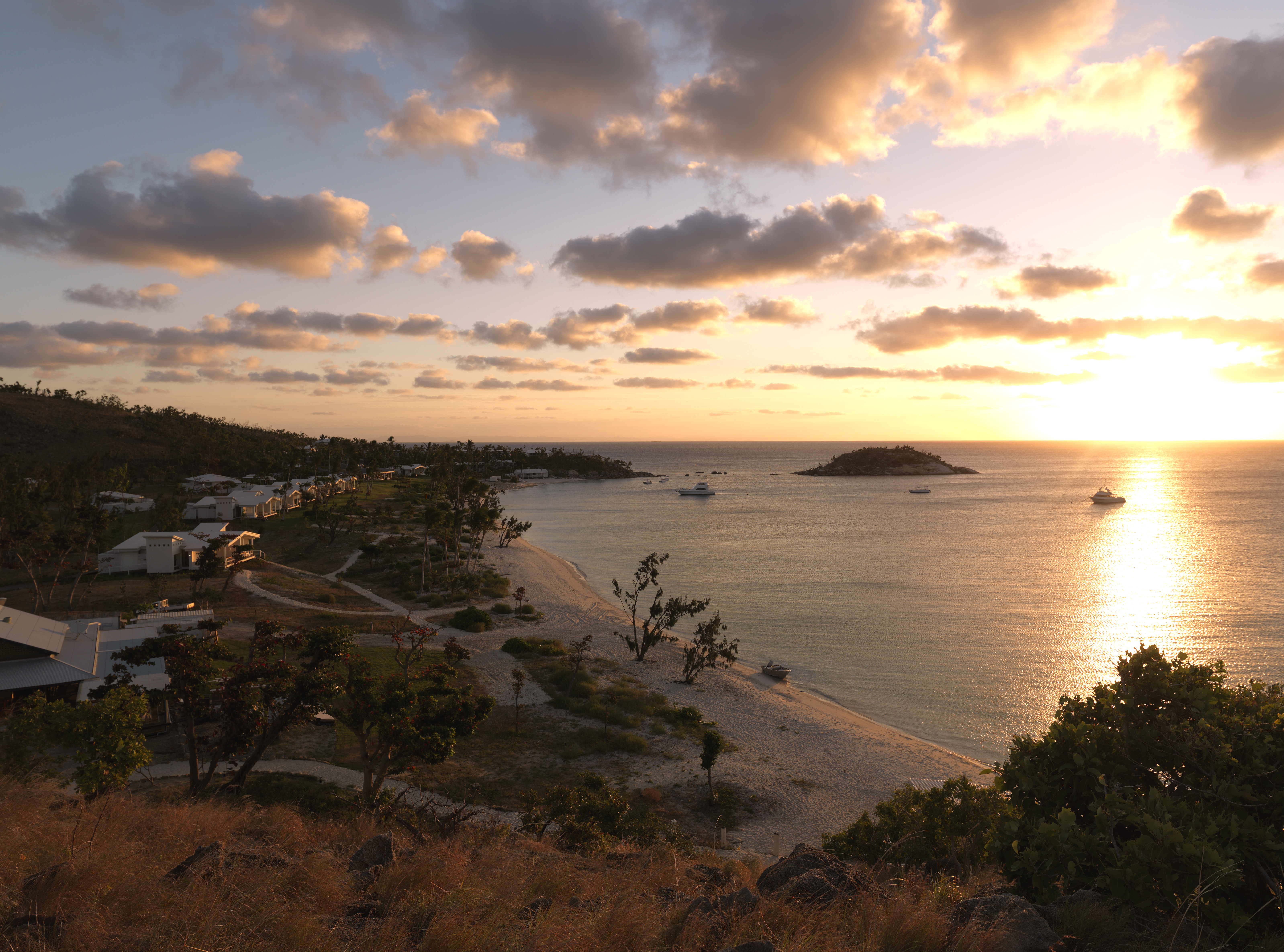 Lizard Island Great Barrier Reef Lodge Aerial