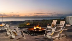 Xl Usa Florida Naples Edgewater Beach Hotel Fire Pit Sunset