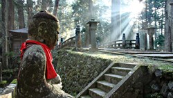 XL Japan Koyasan Okunoin Cemetery With Buddha