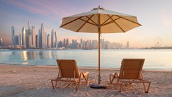Xl Dubai Beach Dubai Marina Skyline